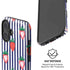 Bouffants and Broken Hearts Strawberries and Stripes iPhone 16 Magsafe Impact Case